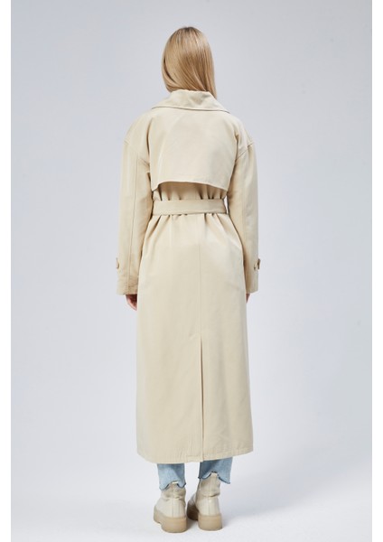 Oversize Rüzgarlık Detaylı Trençkot indirimleri