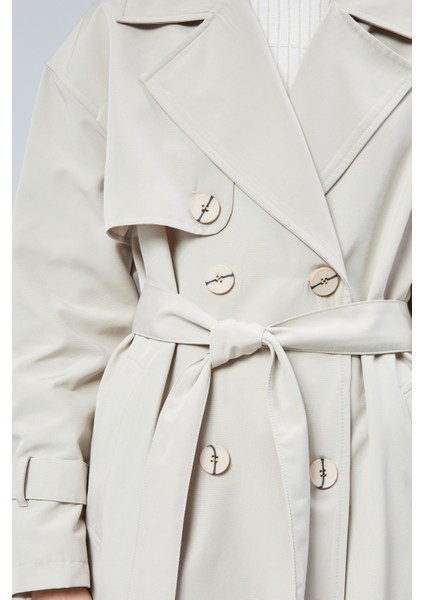 Oversize Rüzgarlık Detaylı Trençkot indirimleri