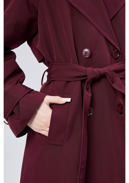 Kadın Oversize Astarlı Trençkot modelleri