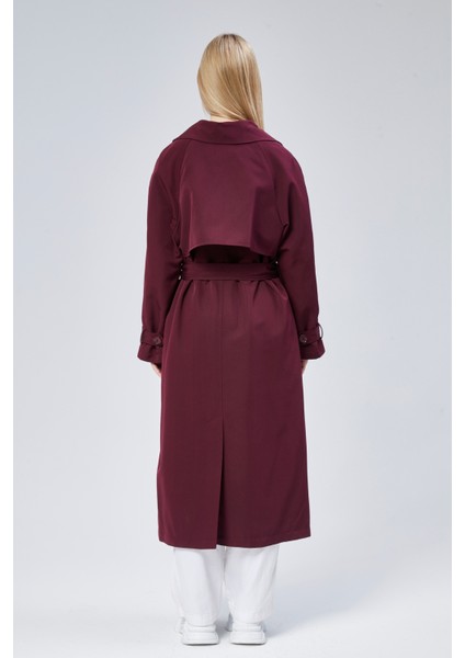 Kadın Oversize Astarlı Trençkot indirimleri