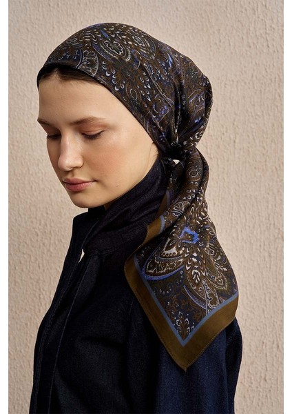Haki Ed Scarf Art Collection Vibrania Eşarp