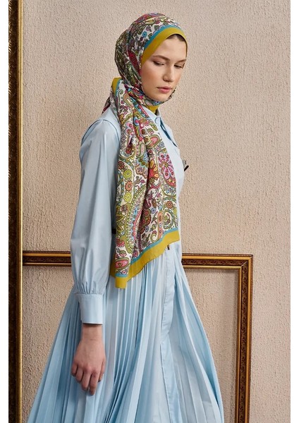 Sarı Ed Scarf Celebrity Bliss Şal fiyatları