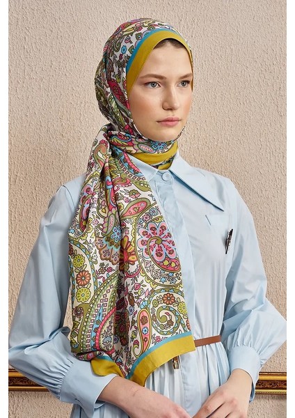 Sarı Ed Scarf Celebrity Bliss Şal fırsatları