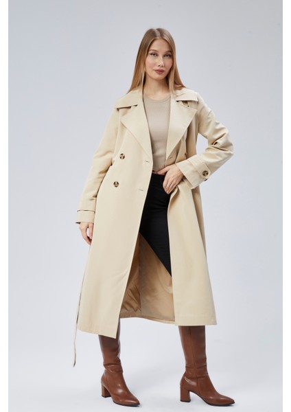 Kemerli Oversize Trençkot fiyatları
