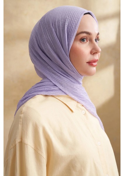 Açık Leylak Armanda Müslin Şal 3351 modelleri