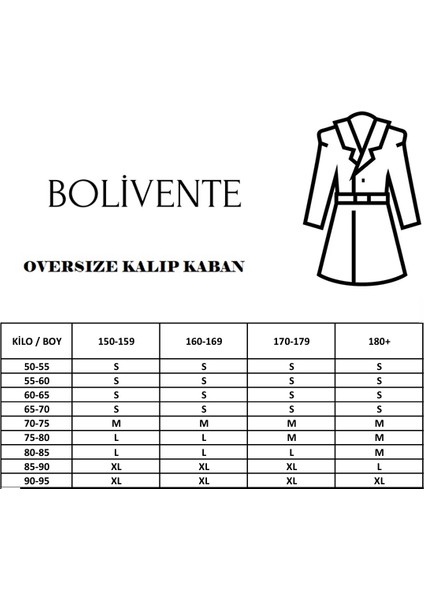 Bej Dik Yaka Oversize Uzun Yünlü Kaşe Kaban