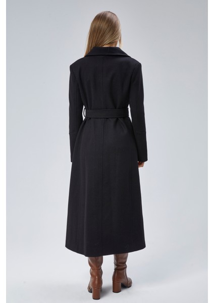 Kadın Kol Düğme Detaylı Regular Astarlı Kaban indirimleri