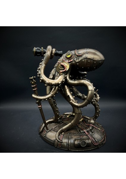 Çılgın Ahtapot Biblo Steampunk Dekor fiyatları