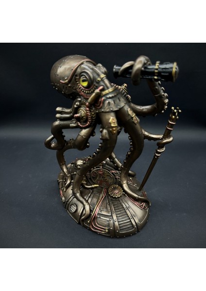 Çılgın Ahtapot Biblo Steampunk Dekor fırsatları