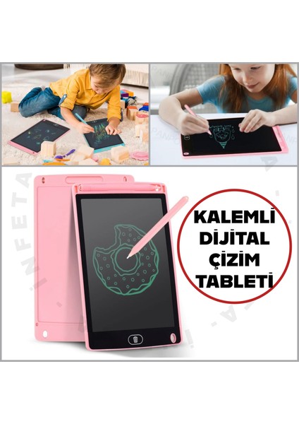 Kalemli Silinebilir Dijital Oyuncak Tablet-Writing Tablet- Oyuncak Tablet