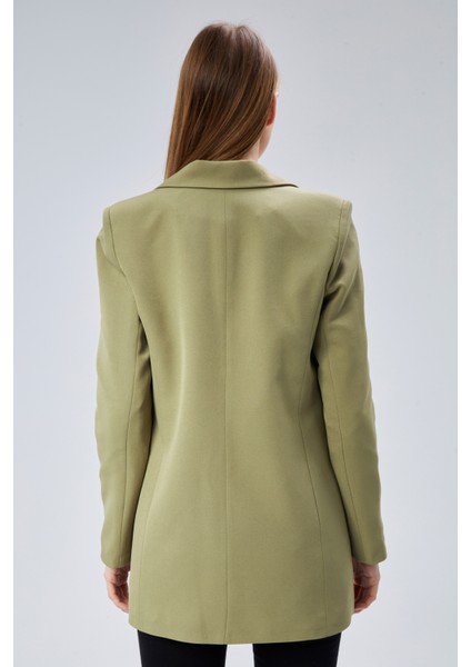 Oversize Dokuma Blazer Ceket