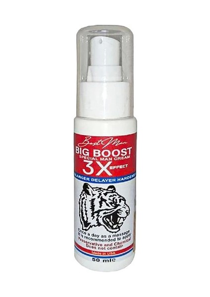 Bigboost Cream 50 ml Erkeklere Özel 3xeffect Krem