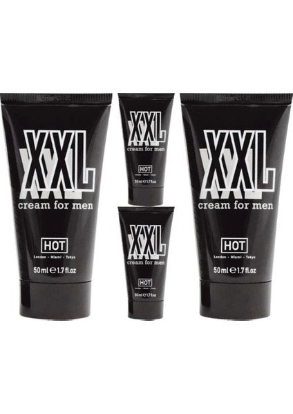 Hotxxl Erkeğe Özel 50 ml 4 Adet Şekillendirici Krem