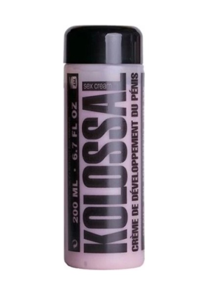Kolossal Erkeklere Cream 200 ml Ithal Fransız Ürün Enlargement Büyüt