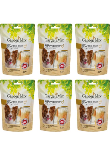 Sargılı Pres Kemik Köpek Ödül Maması 75GR - 6 Adet