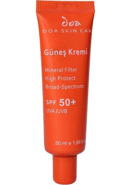 Mineral Filter Güneş Kremi