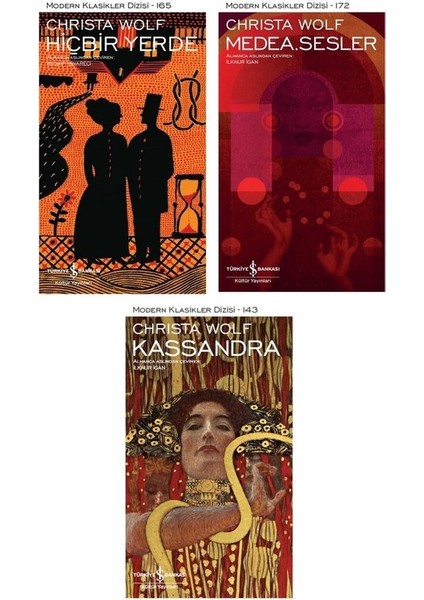 Hiçbir Yerde - Medea.sesler - Kassandra - Christa Wolf - 3 Kitap