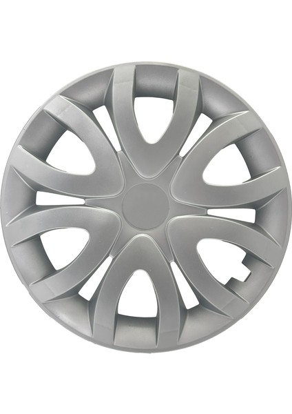 Renault Kangoo Trafic Master 15" Inç Uyumlu 4 Adet 1 Takım Gri Kırılmaz Jant Kapağı
