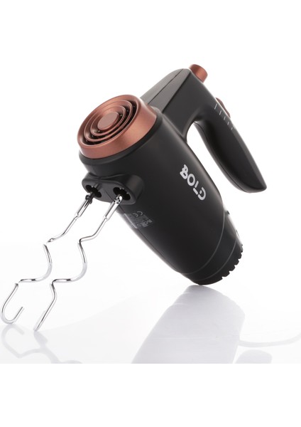 Pazaraza Bold El Mikseri Karıştırma Yoğurma Hand Mixer 5 Kademeli Hız Ayarlı