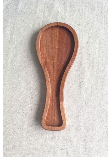 Ahşap Kirli Kaşıklık - Kaşık Altlığı / Kepçelik | 27X11 cm Doğal Kayın Ağacı fiyatları