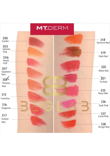 M.t Derm Kalıcı Makyaj Boyası