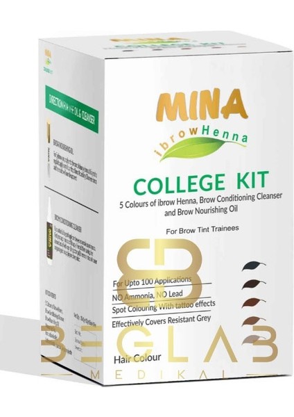Mina Henna Kaş Boya Seti