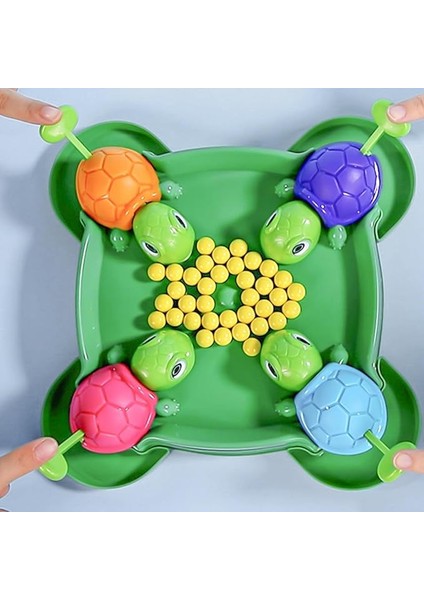 HAPPENS Kaplumbağa Top Yutma Oyunu Çocuk Eğlenceli Oyun Kurbağa Denge Top modelleri