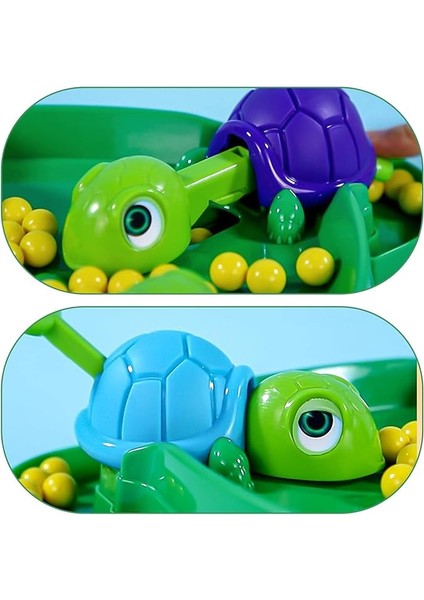 HAPPENS Kaplumbağa Top Yutma Oyunu Çocuk Eğlenceli Oyun Kurbağa Denge Top indirimleri