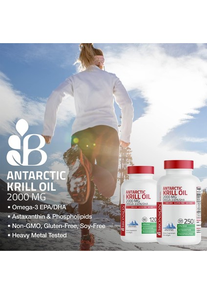 Antarctic Krill Yağı 2000 Mg – Yüksek Emilimli Omega‑3, Astaksantin & Fosfolipid Desteği | 60 Softjel
