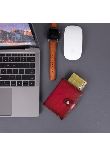 Douglas Airtag Bölmeli Hakiki Deri Cüzdan Unisex Pop-Up Mekanizmalı ve Kişiselleştirilebilir modelleri