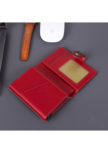 Douglas Airtag Bölmeli Hakiki Deri Cüzdan Unisex Pop-Up Mekanizmalı ve Kişiselleştirilebilir fırsatları