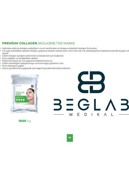 Premıum Collagen Toz Maske 1kg