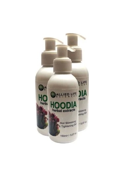 Hintohu Hoodia Slimming Firming Gel 150 ml Hoodia Kaktüsü 3 Adet