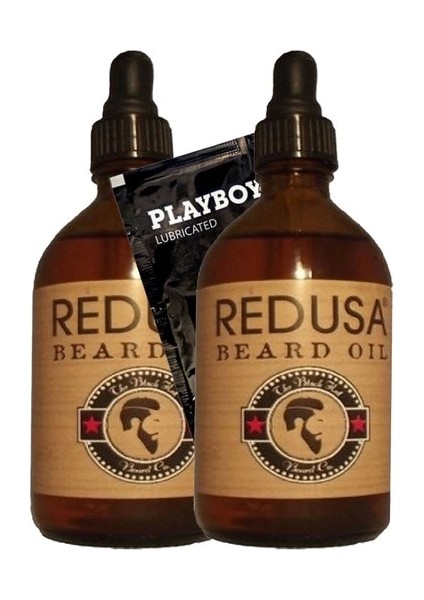 Beard Oil 2 Adet Sakal Bakım Yağı 100 ml - 1 Hediye Jel 0305
