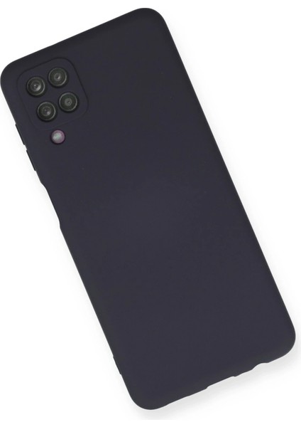 Samsung Galaxy A12 Kılıf Nano Içi Kadife Silikon - Lacivert Dpmah modelleri