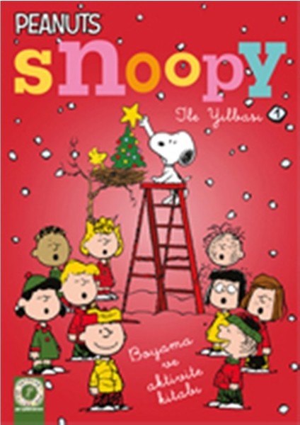 Snoopy Ile Yılbaşı 1 Boyama ve Aktivite Kitabı