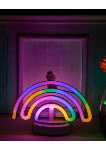Unicorn Neon Dekoratif Gece Lambası