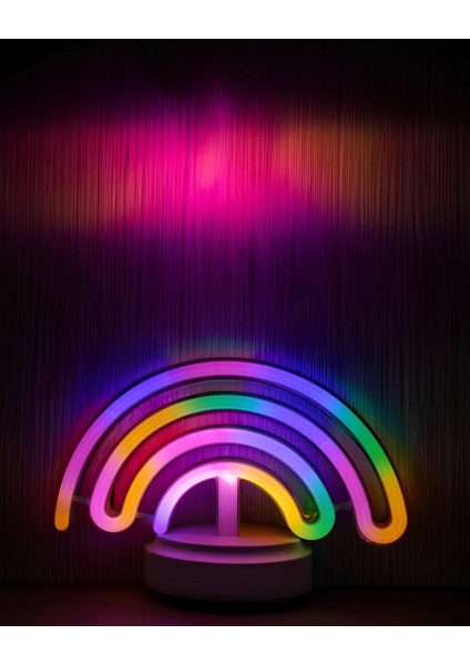 Unicorn Neon Dekoratif Gece Lambası