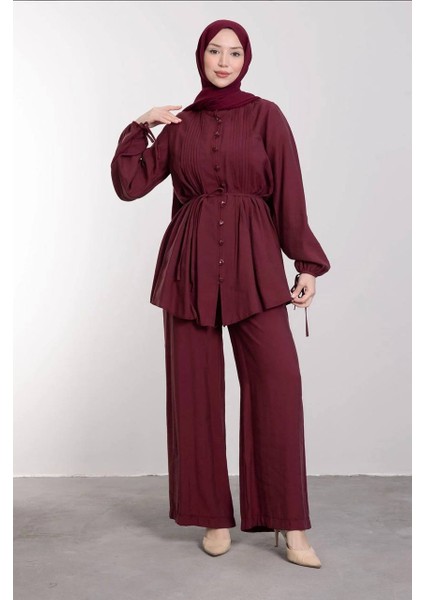 Tunik Pantolon Ikili Takım