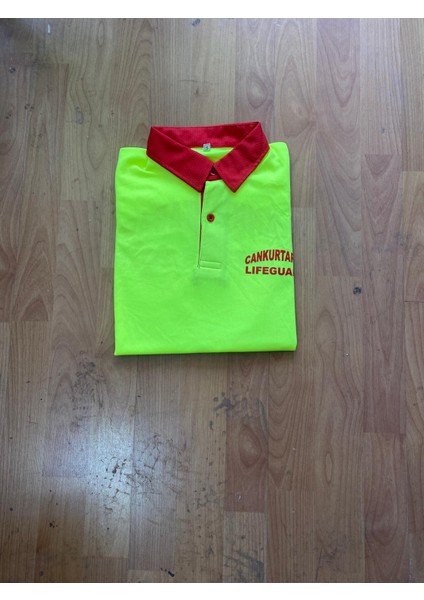 Cankurtaran Nefes Alan Aninda Kuruyan Kappa Gömlek Yakali Ti̇şört