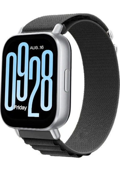 Redmi Watch 5 Active / Redmi 5 Lite Uyumlu Alpine Tasarım Ayarlanabilir Metal Toka Kumaş Kordon