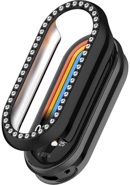 Xiaomi Mi Band 8 / Mi Band 9 Uyumlu Uyumlu 360 Derece Tam Koruma Kasa (Ekran Kısmı Açık)