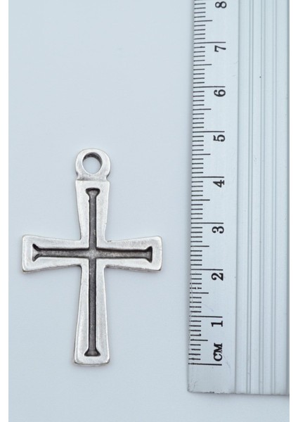 3'lü Gümüş Kaplama Kuru Kafa ve Haç Zincirli Set, Unisex, Şık ve Modern Tasarım
