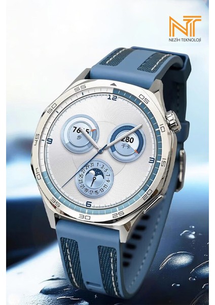 Samsung Galaxy Watch 46MM / Galaxy Watch 3 45MM / Gear S3 Uyumlu Kompozit Lansman Silikon Kordon fiyatları