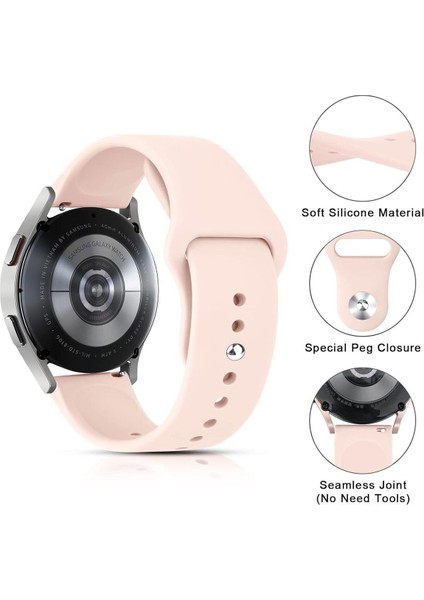 Samsung Galaxy Watch Active / Samsung Galaxy Active 2 40MM 44MM Uyumlu 20MM 3'lü Kordon Seti fiyatları