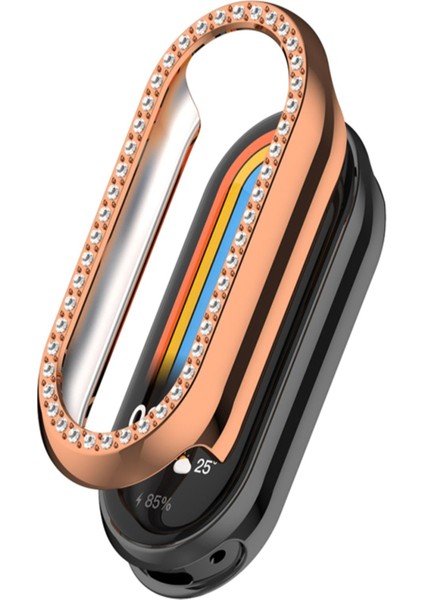 Xiaomi Mi Band 8 / Mi Band 9 Uyumlu Uyumlu 360 Derece Tam Koruma Kasa (Ekran Kısmı Açık)