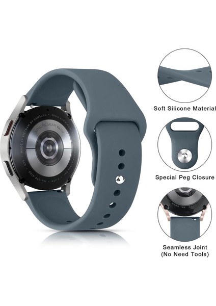 Samsung Galaxy Watch Active / Samsung Galaxy Active 2 40MM 44MM Uyumlu 20MM 3'lü Kordon Seti fiyatları