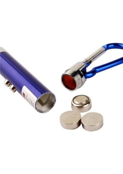 Çok Renkli Lazer Işık Kedi Oyuncağı ve Yedek Pil, Eğlence ve Aktivite Seti