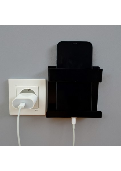 Metal Yapıştırmalı Çok Fonksiyonlu Telefon Şarj Tutucu Şarj Aleti ve Telefon Standı Kablo Tutucu fiyatları