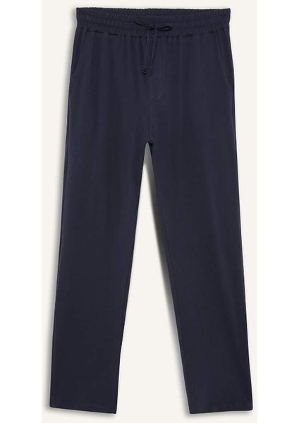 Yeni Sezon Pijama Takımı Regular Fit Çizgili Kısa Kollu Üst Uzun Alt